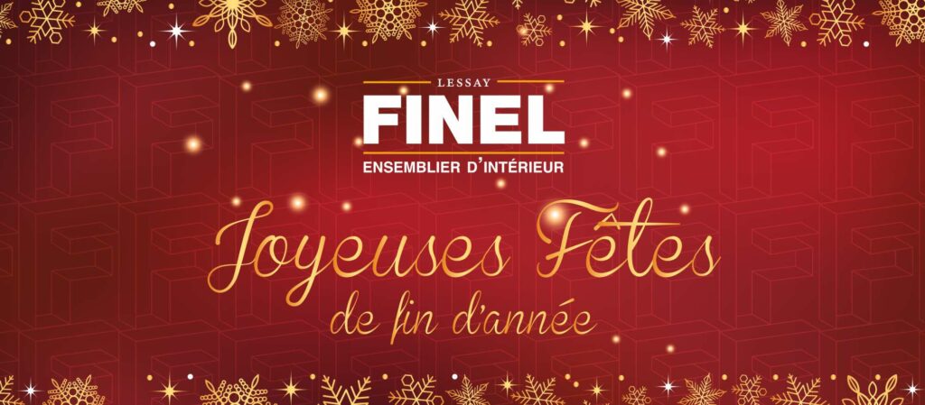 Joyeuses fêtes de fin d'année avec Finel - Magasin de meubles dans la Manche